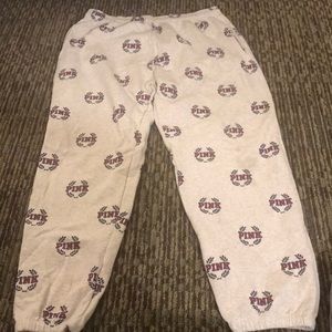Victoria’s Secret PINK sweat logo pants